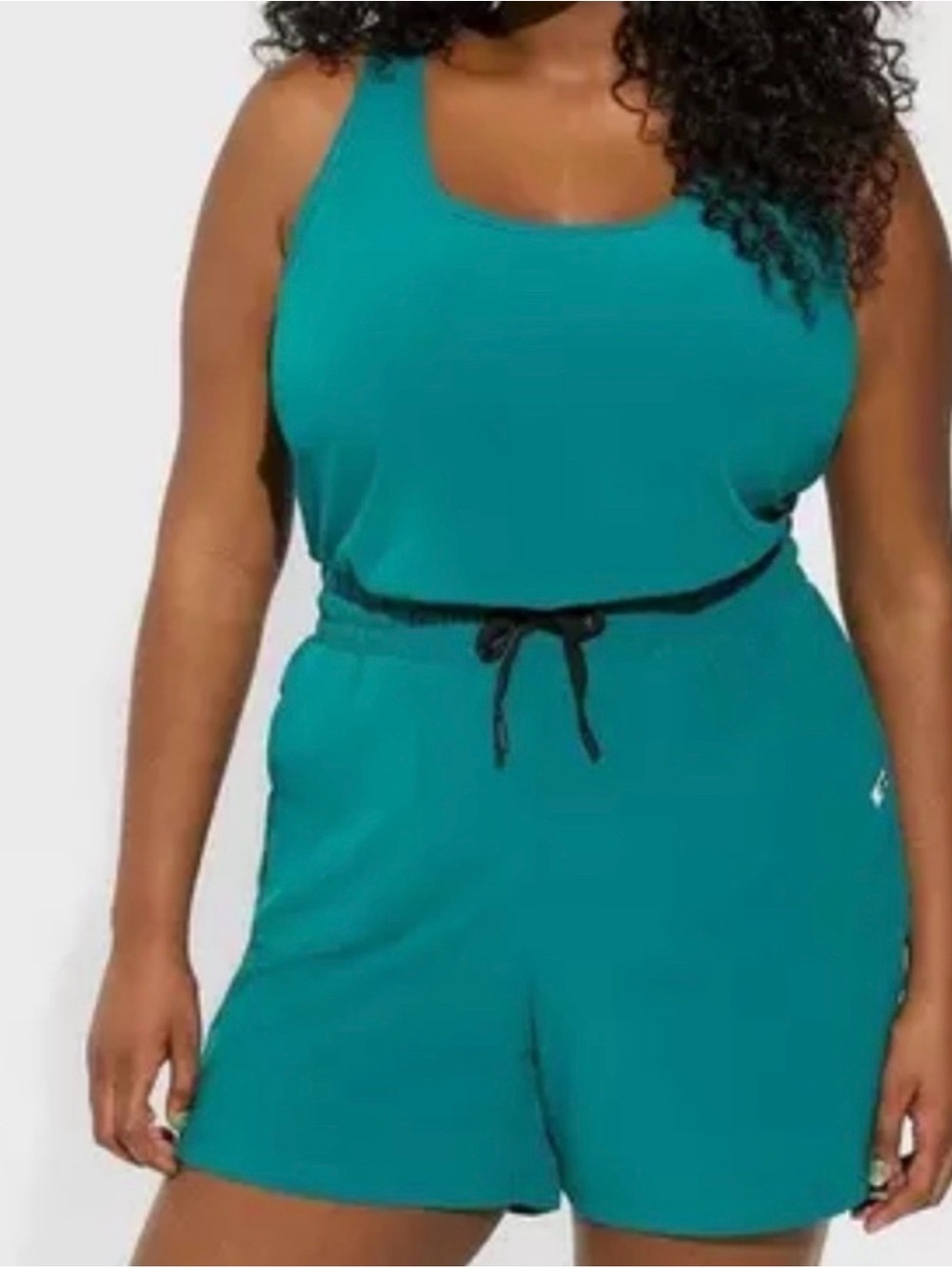 NWT Torrid Active Romper With Surplice Back